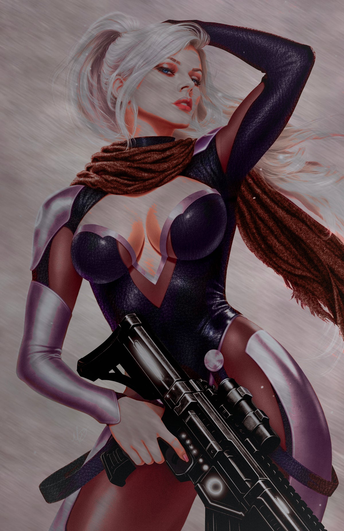 SWEET DEATH #1 - MICHELLE DIAS VIRGIN METAL VARIANT KNIGHT OF COMICS NYCC 2026 EXCLUSIVE LTD 20 - Preorder