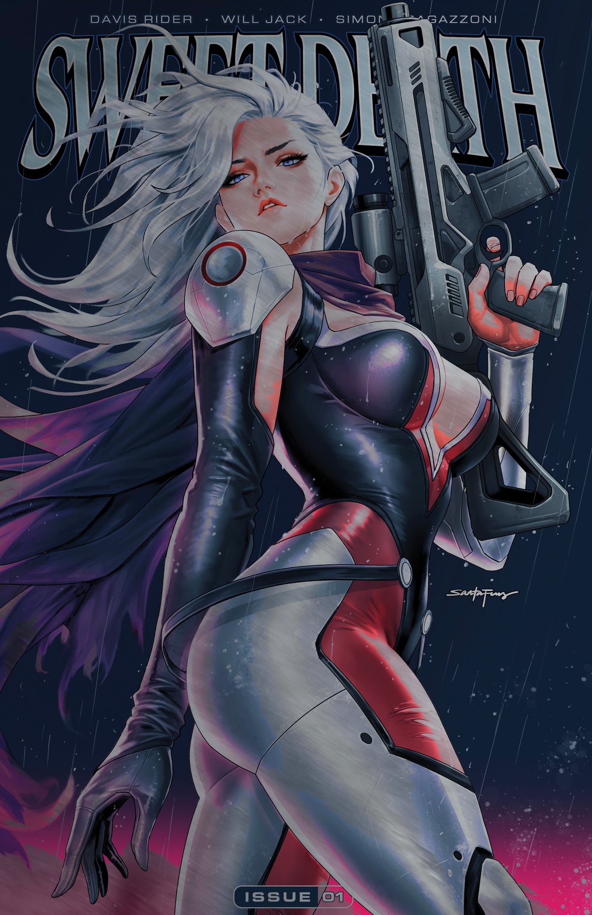SWEET DEATH #1 - SANTA FUNG TRADE METAL VARIANT KNIGHT OF COMICS NYCC 2026 EXCLUSIVE LTD 15 - Preorder