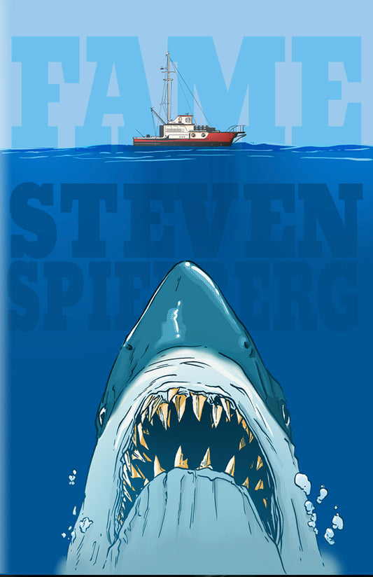 FAME: STEVEN SPIELBERG - MATTHEW WAITE COVER A TERRIFICON 2025 EXCLUSIVE +(CRYSTAL CLEAR BOARD)