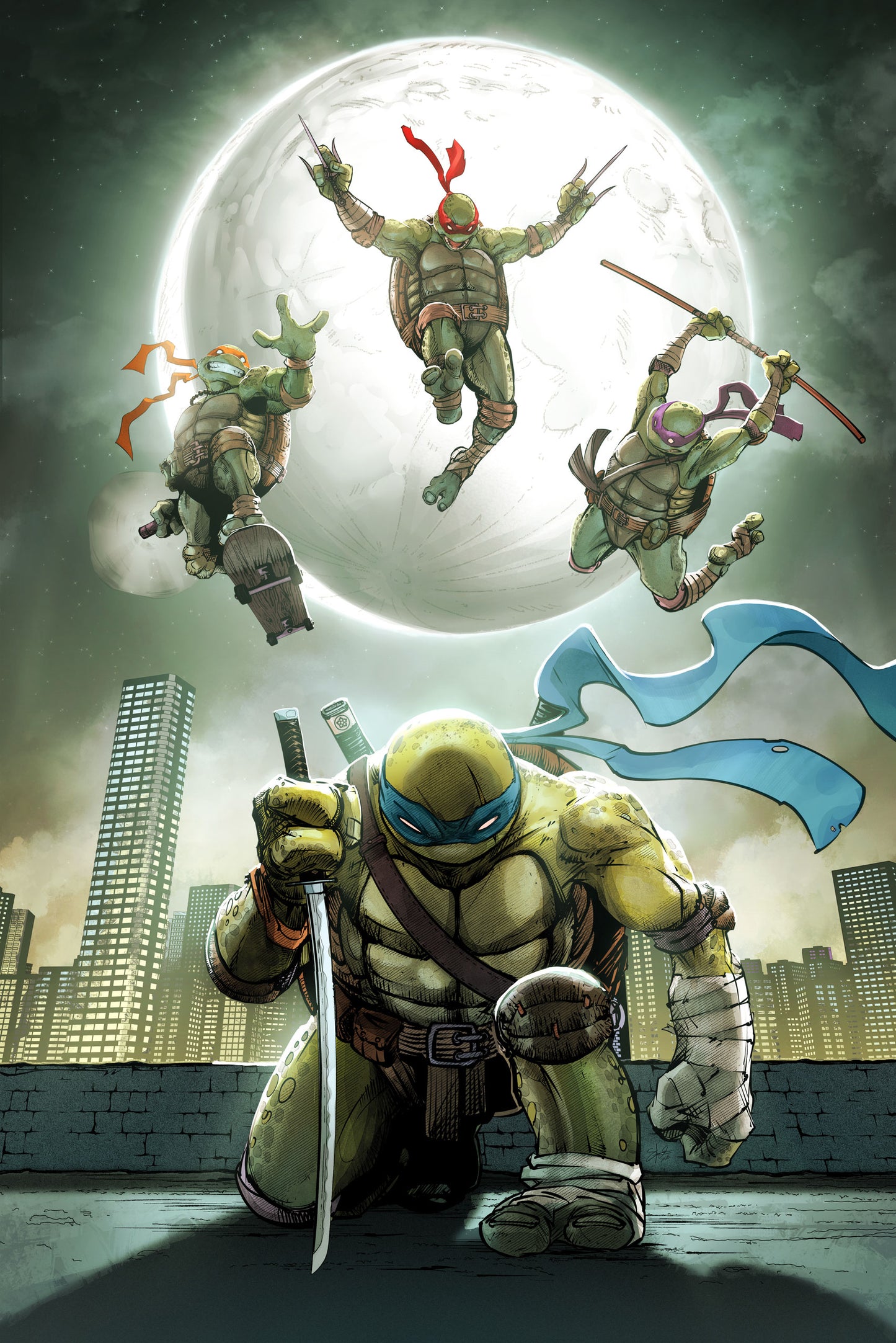 TEENAGE MUTANT NINJA TURTLES #20 300th ISSUE SPECIAL - STAN YAK COVER A VIRGIN VARIANT KNIGHT OF COMICS SDCC 2026 EXCLUSIVE LTD 600 - Presale