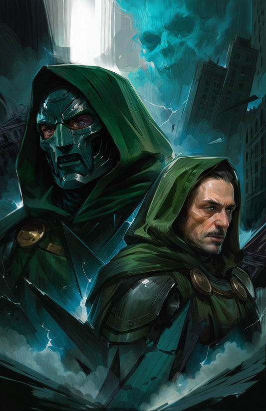 FAME: ROBERT DOWNEY JR - VIKTOR MILLER GAUSA VIRGIN VARIANT TERRIFICON 2025 EXCLUSIVE