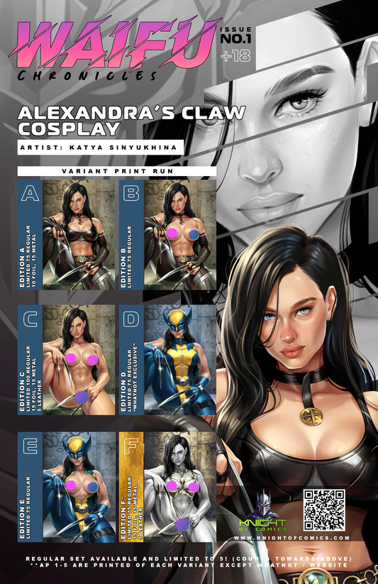 WAIFU CHRONICLES #1 - ALEXANDRA'S CLAWS COSPLAY by Katya Sinyukhina