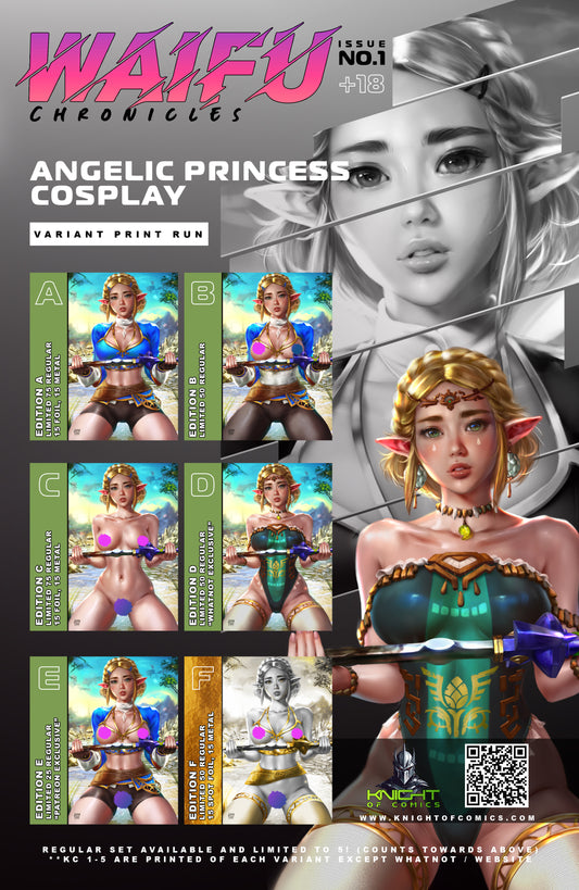 WAIFU CHRONICLES #1 - ANGELIC PRINCESS COSPLAY by Logan Cure