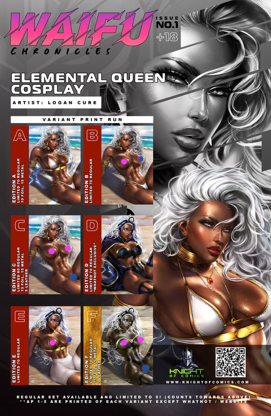 WAIFU CHRONICLES #1 - ELEMENTAL QUEEN COSPLAY by Logan Cure