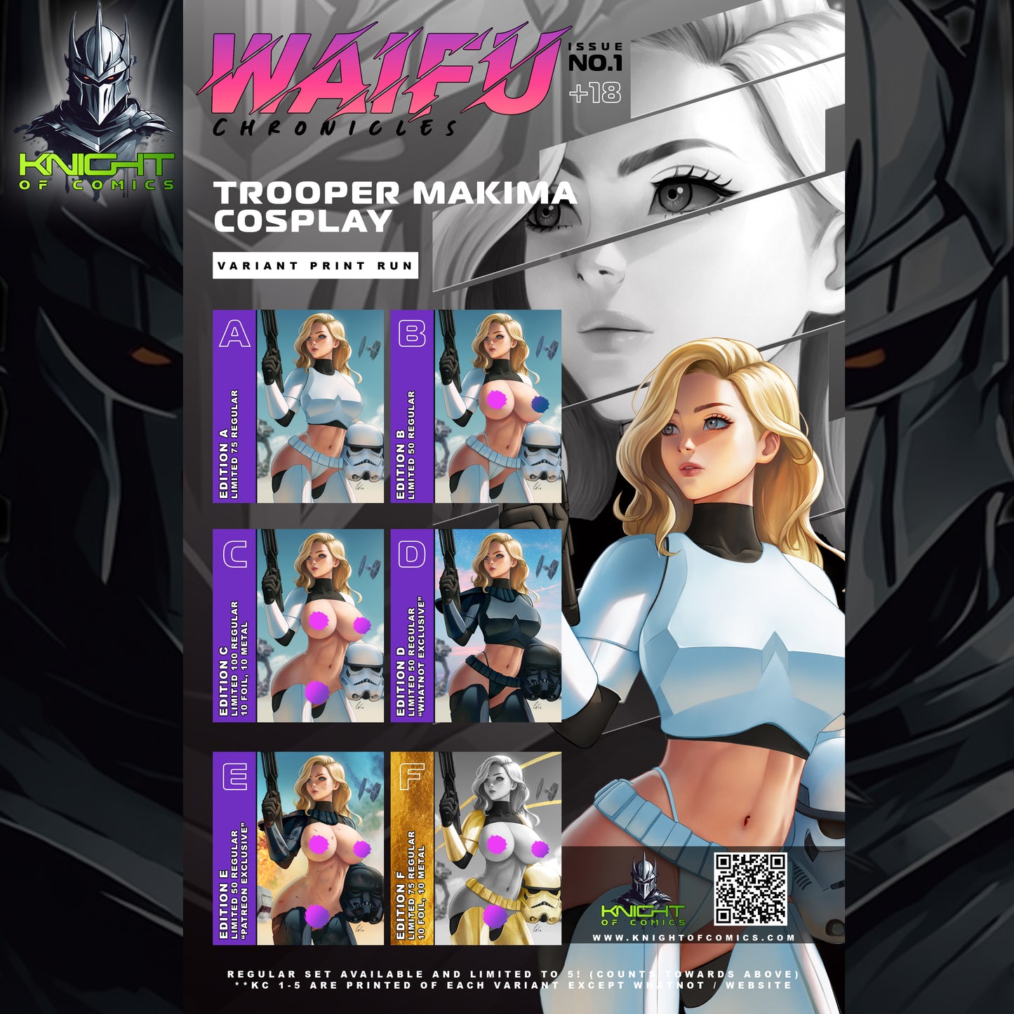 WAIFU CHRONICLES #1 - TROOPER MAKIMA COSPLAY by Geravass