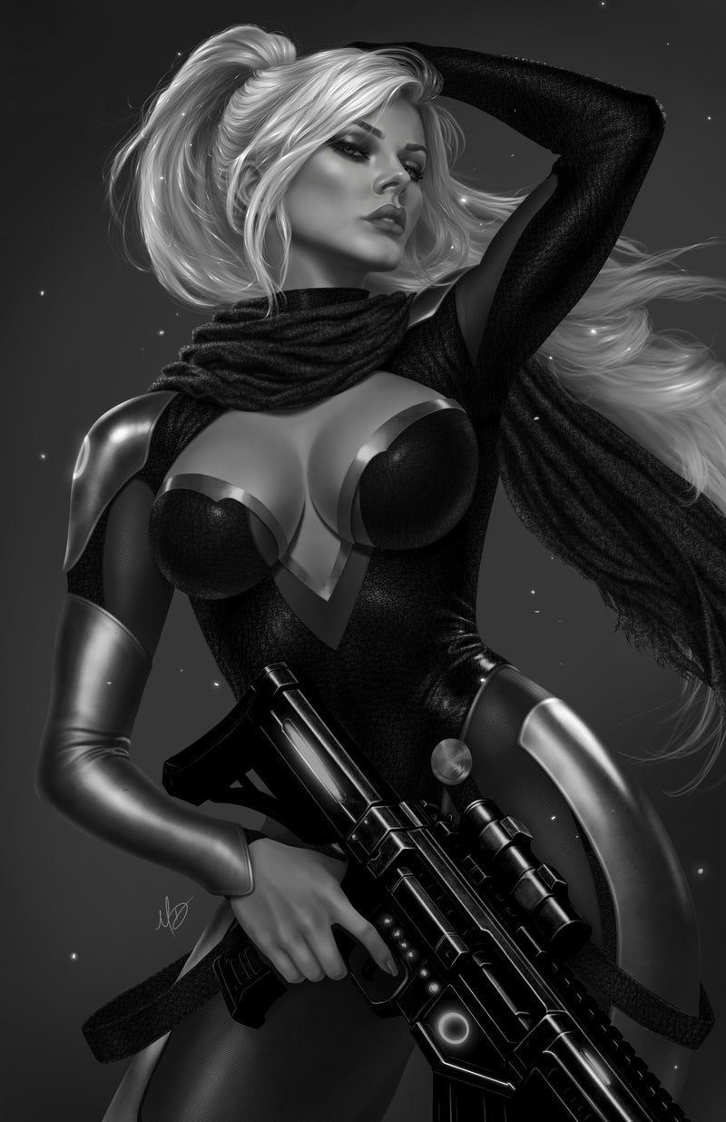 SWEET DEATH #1 - MICHELLE DIAS VIRGIN B&W VARIANT KNIGHT OF COMICS NYCC 2026 EXCLUSIVE LTD 150 - Preorder