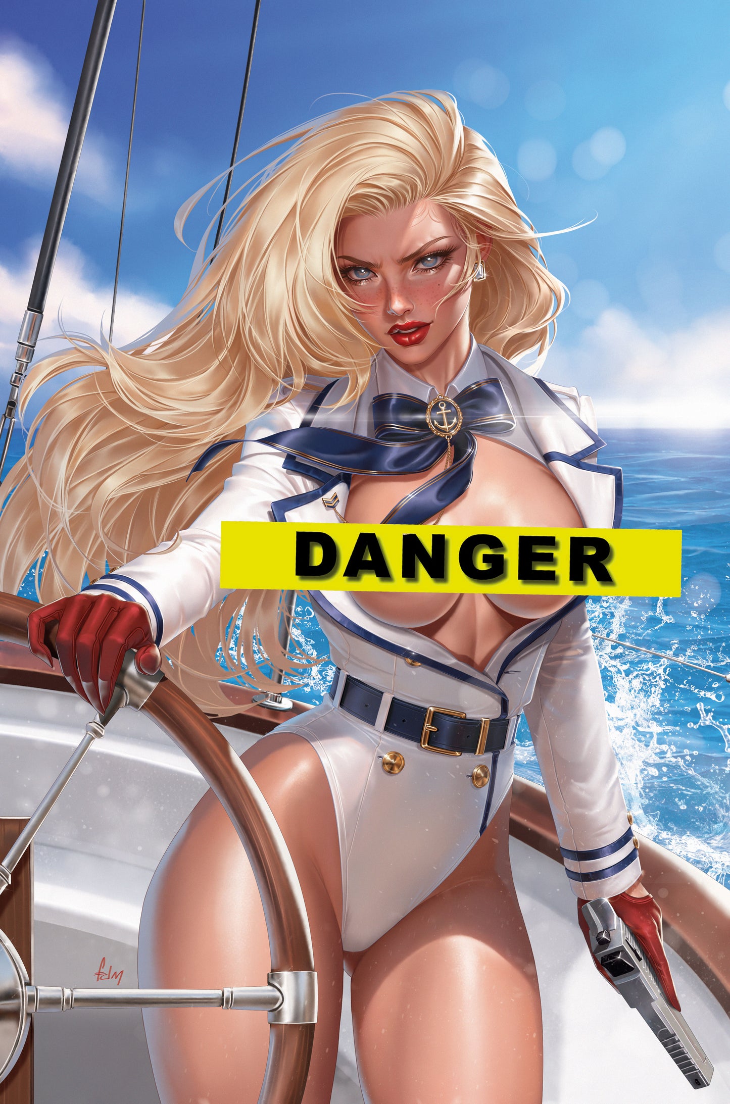 GUN HONEY DOUBLE DOWN #2 - FADIME YILDIRIM COVER B VIRGIN VARIANT KNIGHT OF COMICS SDCC 2026 EXCLUSIVE LTD 500 - Presale