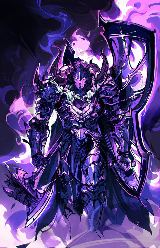 FAME: CHUGONG SOLO LEVELING - VIKTOR MILLER GAUSA IRON COVER C LTD 50 MEGACON 2026 EXCLUSIVE - Preorder