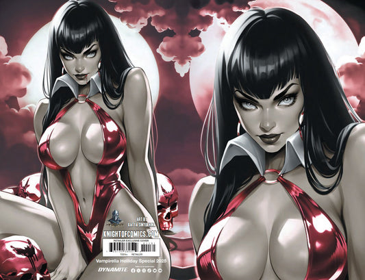 VAMPIRELLA HELLIDAY SPECIAL 2025 - KATYA SINYUKHINA WRAPAROUND COVER C FANEXPO NEW ORLEANS EXCLUSIVE LTD 50