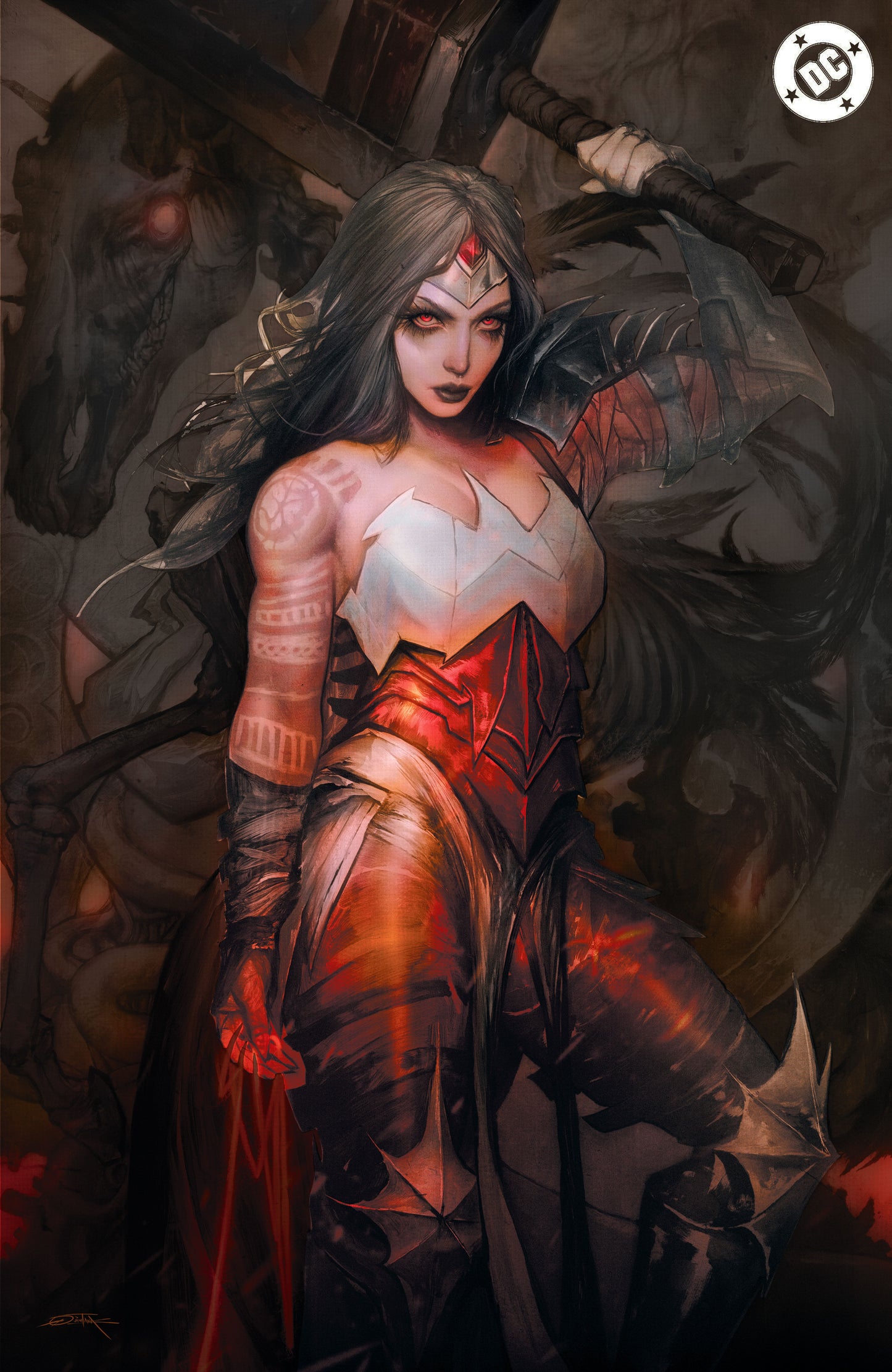 ABSOLUTE WONDER WOMAN #20 - DAN QUINTANA TRADE, VIRGIN, SPOT FOIL VARIANT KNIGHT OF COMICS SDCC 2026 EXCLUSIVE BUNDLE OF 3