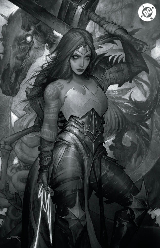ABSOLUTE WONDER WOMAN #20 - DAN QUINTANA COVER D VIRGIN B&W KNIGHT OF COMICS NYCC 2026 EXCLUSIVE LTD 2000 - Preorder