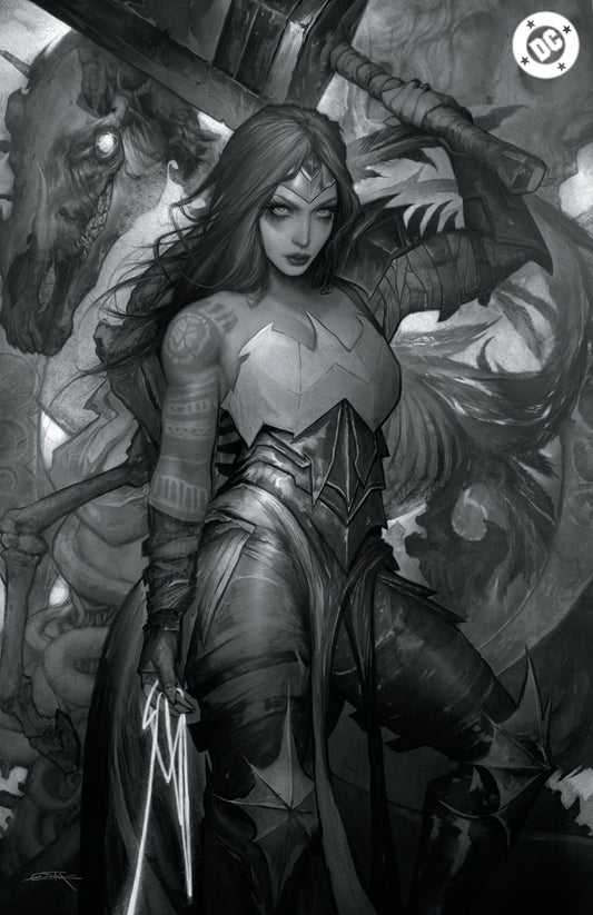 ABSOLUTE WONDER WOMAN #20 - DAN QUINTANA COVER D VIRGIN B&W KNIGHT OF COMICS NYCC 2026 EXCLUSIVE LTD 2000 - Preorder