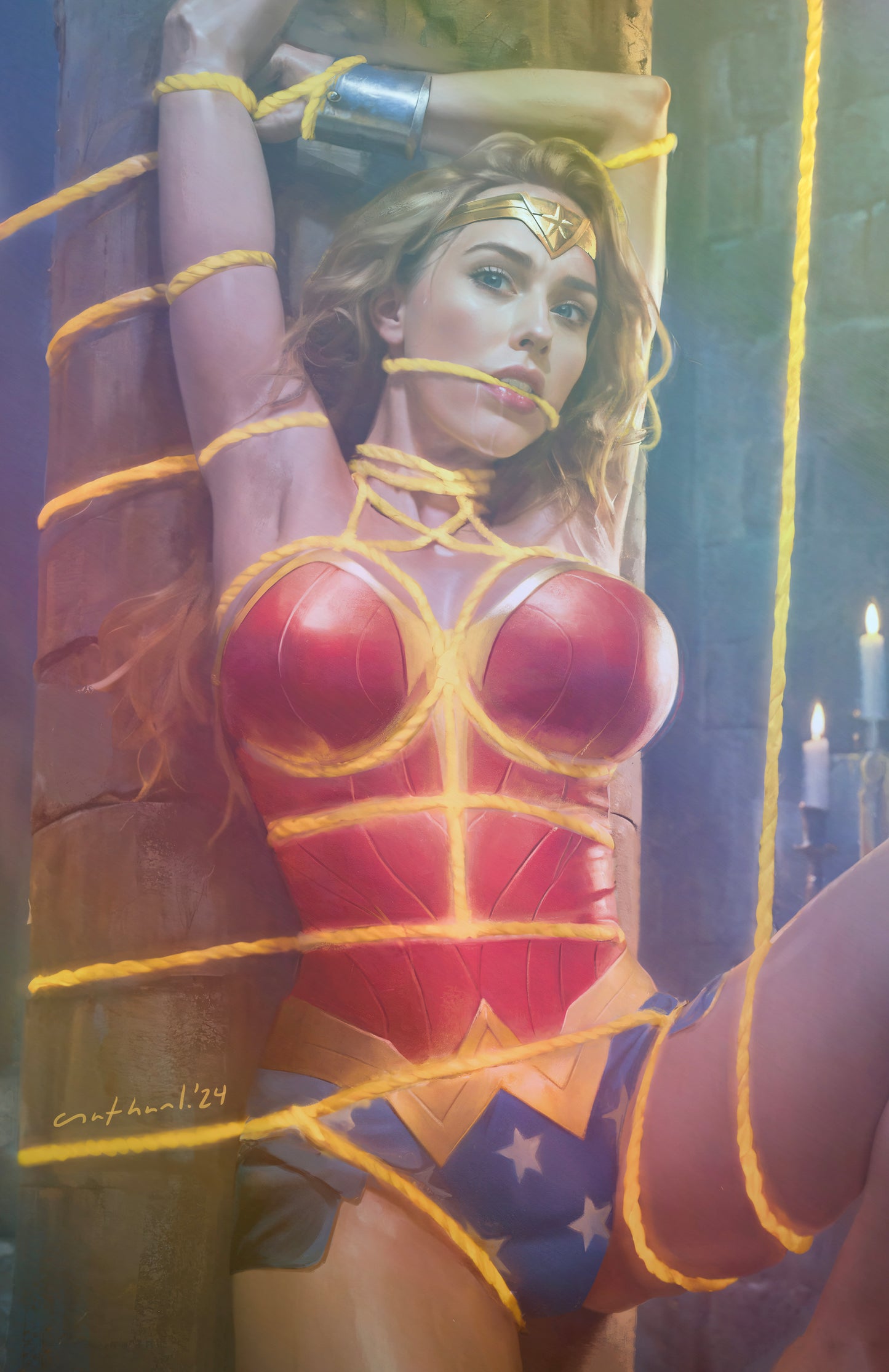 WAIFU CHRONICLES #1 - BONDED LASSO COSPLAY by Nathan Lorenzana