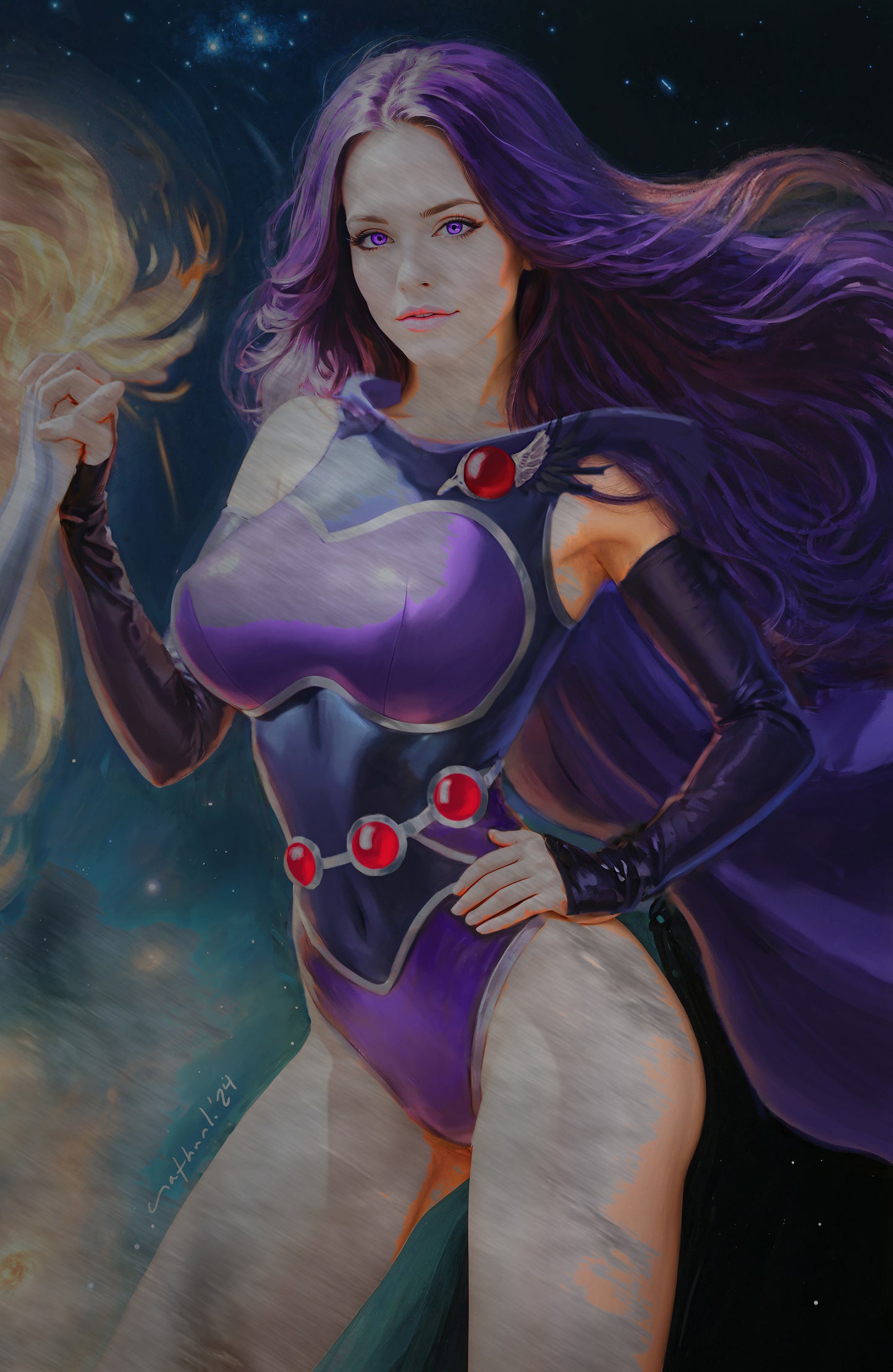 WAIFU CHRONICLES #1 - TWILIGHT DEMON COSPLAY by Nathan Lorenzana Connecting Cover