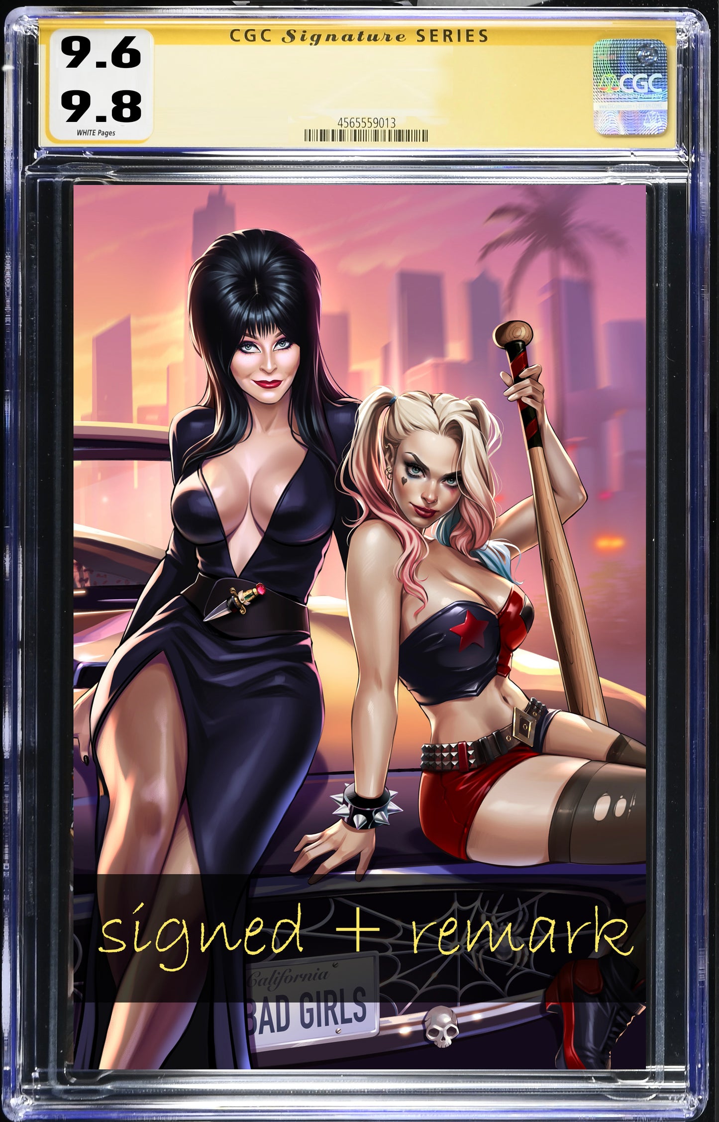 HARLEY QUINN X ELVIRA #1 - KATYA SINYUKHINA COVER A NYCC 2025 EXCLUSIVE - Preorder