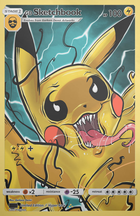 GORKEM DEMIR SKETCHBOOK - PIKAMIZED HOLOFOIL VARIANT NYCC 2025 EXCLUSIVE - Preorder