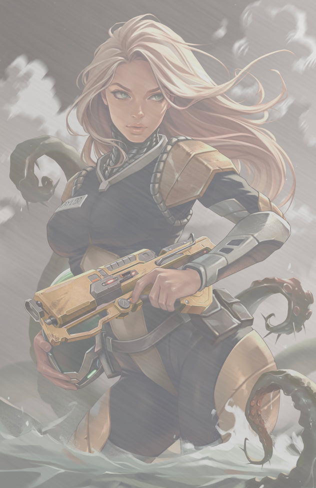 CRASHDOWN #1 - KATYA SINYUKHINA FOIL VARIANT KNIGHT OF COMICS NYCC 2026 EXCLUSIVE LTD 50 - Preorder