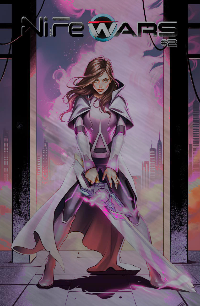 NIFE WARS #2 - KATYA SINYUKHINA COVER A TRADE METAL VARIANT KNIGHT OF COMICS FAN EXPO DALLAS 2026 EXCLUSIVE LTD 10 - Preorder