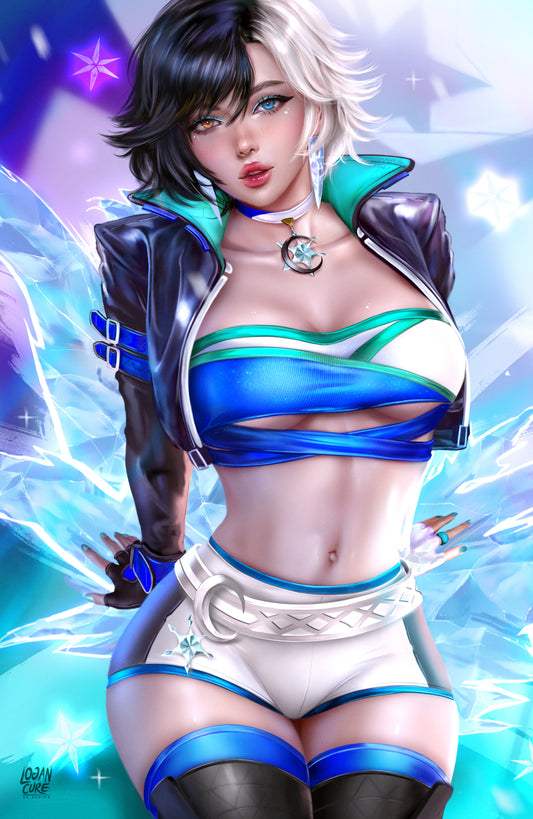 WAIFU CHRONICLES #1 - WINTER CHILL COSPLAY - by Logan Cure - PREORDER