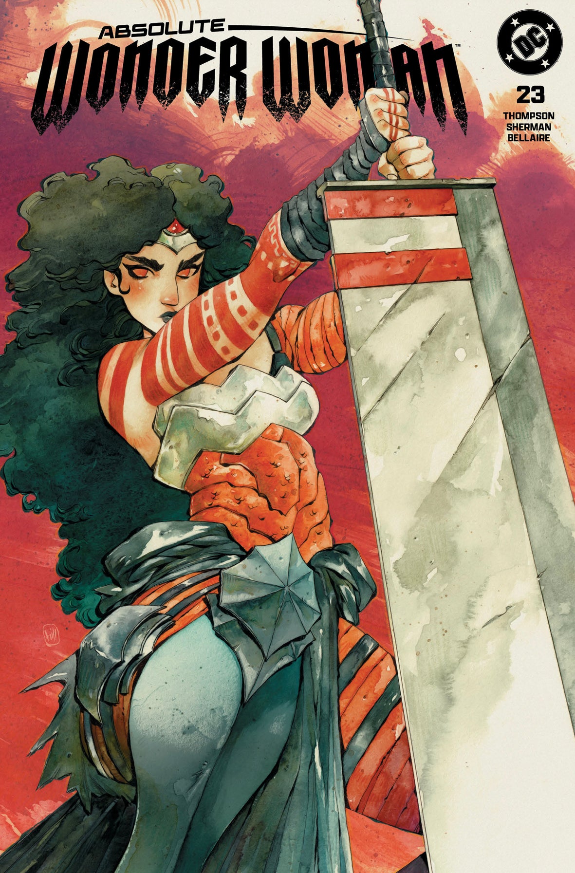 ABSOLUTE WONDER WOMAN #23 - CHUMA HILL TRADE VARIANT KNIGHT OF COMICS EXCLUSIVE LTD 1000 - Presale
