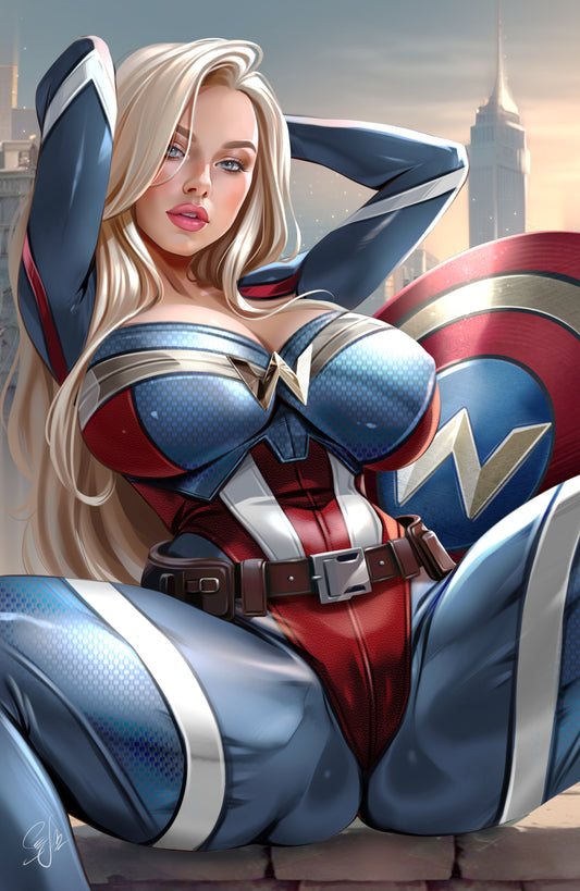 WAIFU CHRONICLES #1 - CAPTAIN MAKIMA COSPLAY by Katya Sinyukhina - PREORDER