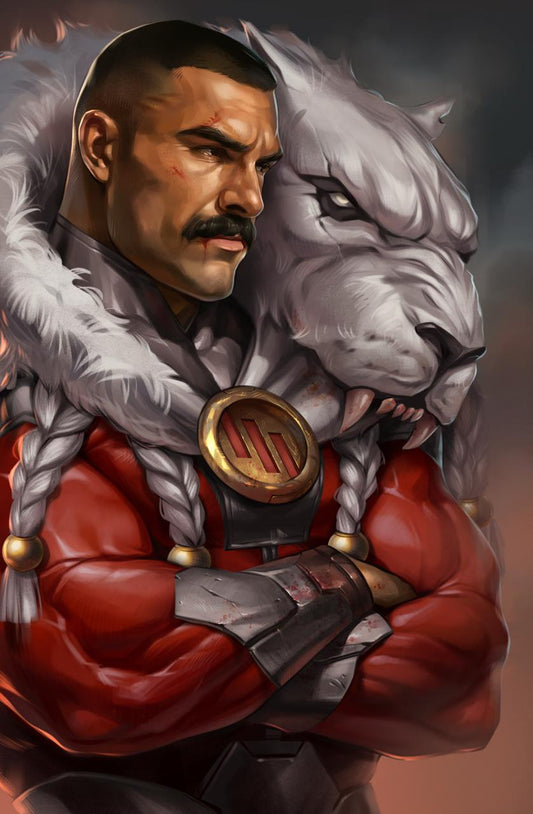 BATTLE BEAST #10 - KATYA SINYUKHINA VIRGIN VARIANT KNIGHT OF COMICS NYCC 2026 EXCLUSIVE LTD 1000 - Preorder