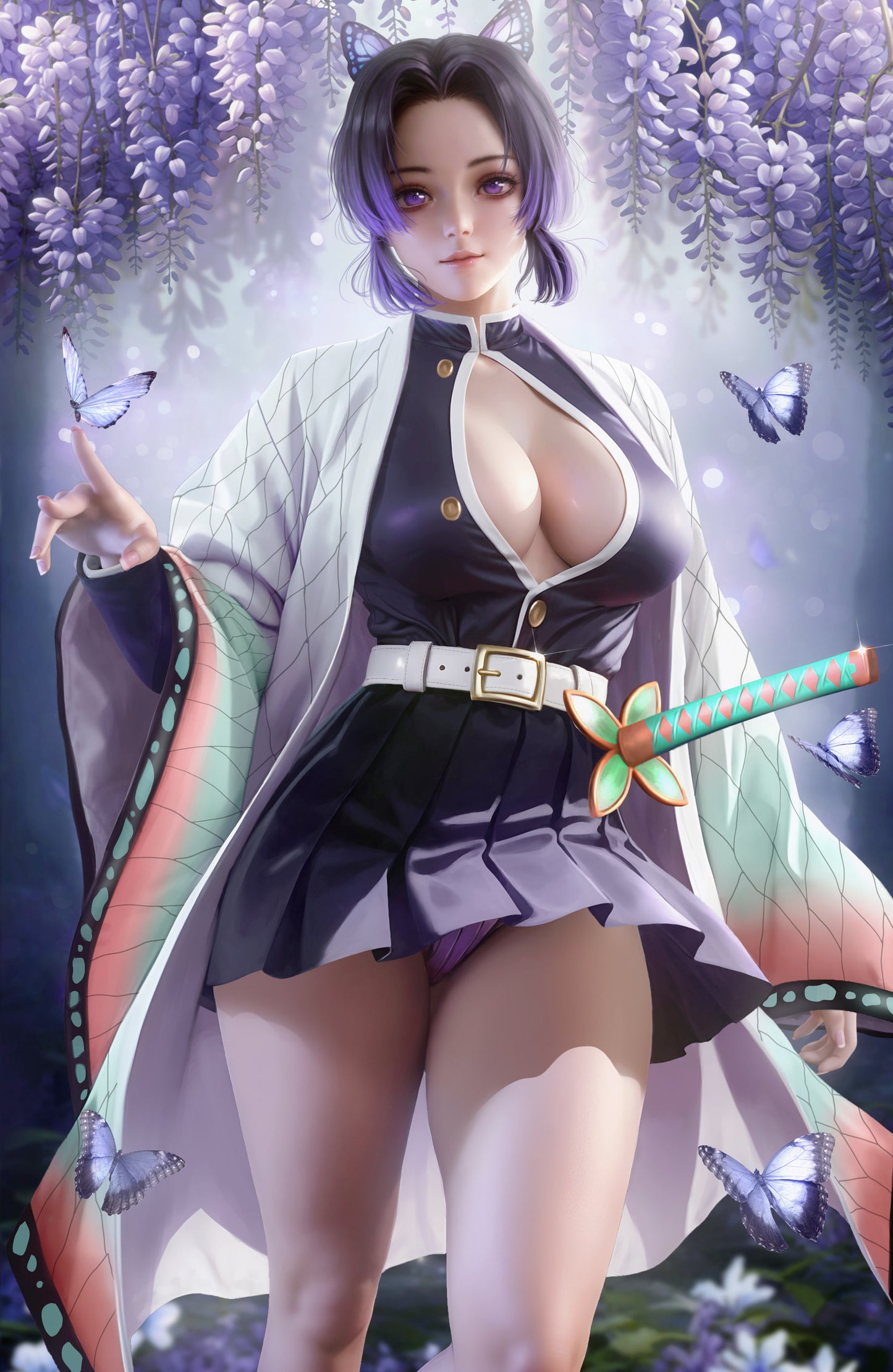 WAIFU CHRONICLES #1 - PURPLE SLAYER COSPLAY - METAL - by Danejo - Preorder