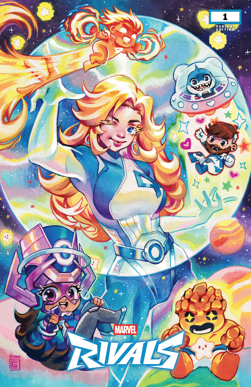MARVEL RIVALS #1 - RIAN GONZALES TRADE DRESS VARIANT C2E2 2025 EXCLUSIVE COVER A
