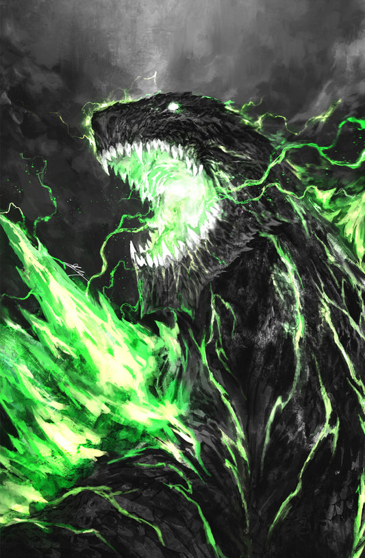 GODZILLA #12 - SHIMHAQ COVER A VIRGIN VARIANT KNIGHT OF COMICS SDCC 2026 EXCLUSIVE LTD 500 - Presale