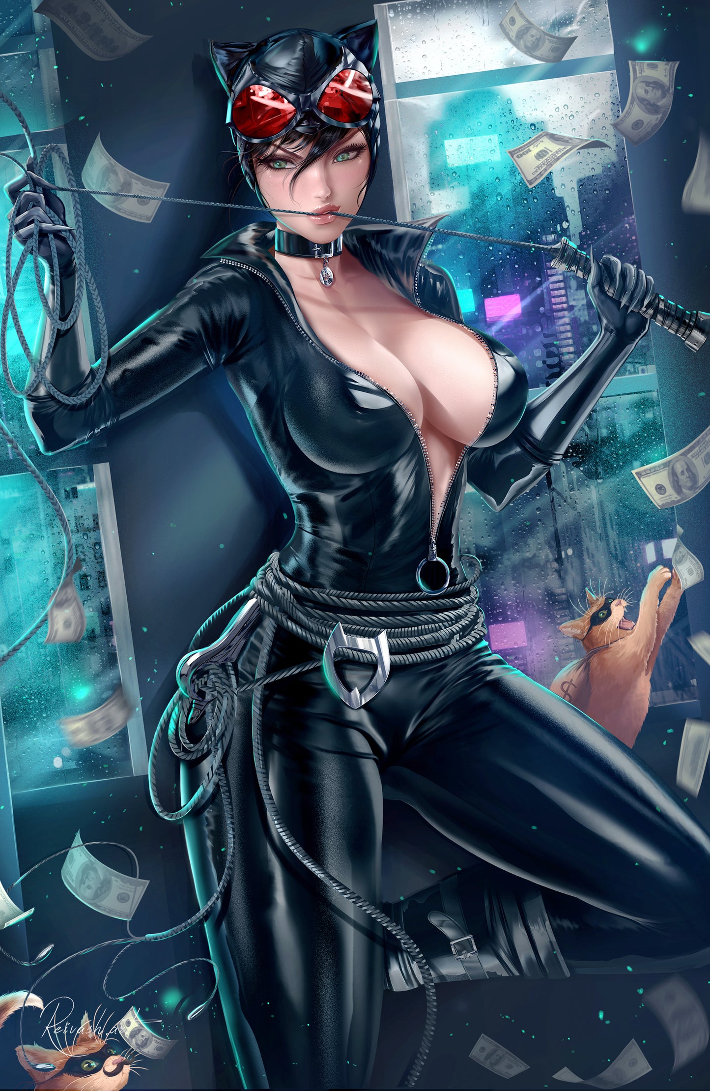 WAIFU CHRONICLES #1 - 9 LIVES ALEXANDRA COSPLAY by Reivash