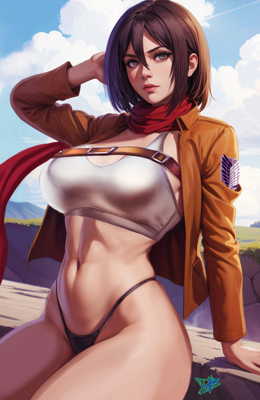 WAIFU CHRONICLES #1 - TITAN SLAYER COSPLAY by Dhaxina