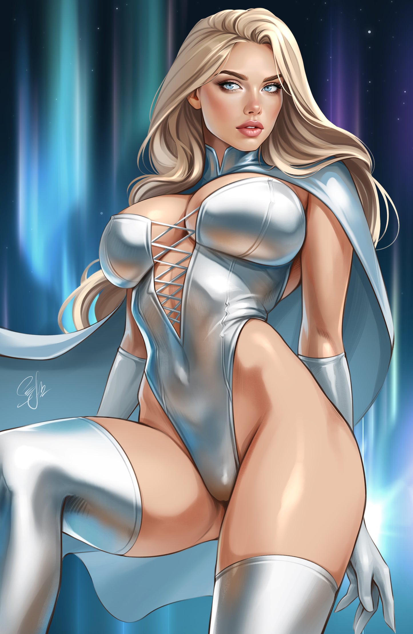 WAIFU CHRONICLES #1 - OCTOBER - ARTIC DIAMONG COSPLAY PATREON TIER MEMBERS ONLY