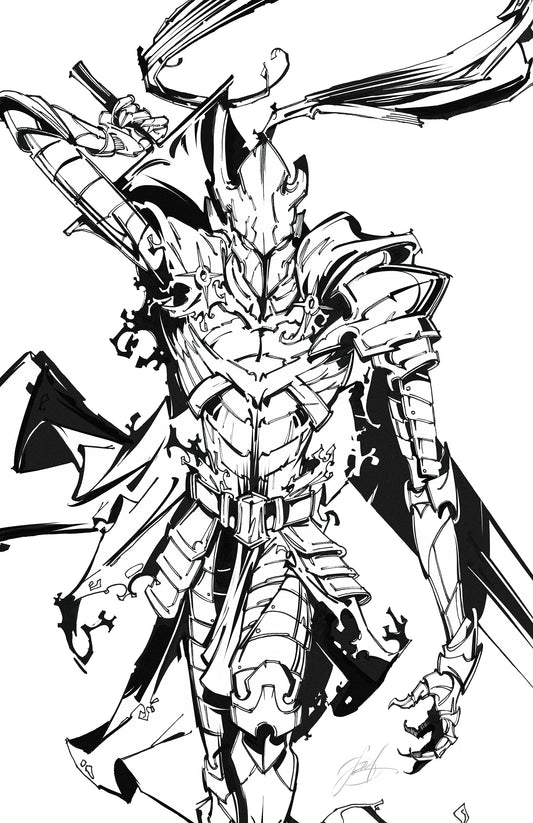 FAME: CHUGONG SOLO LEVELING - VIKTOR MILLER GAUSA IGRIS COVER A WHITE METAL LTD 5 FANEXPO NEW ORLEANS EXCLUSIVE