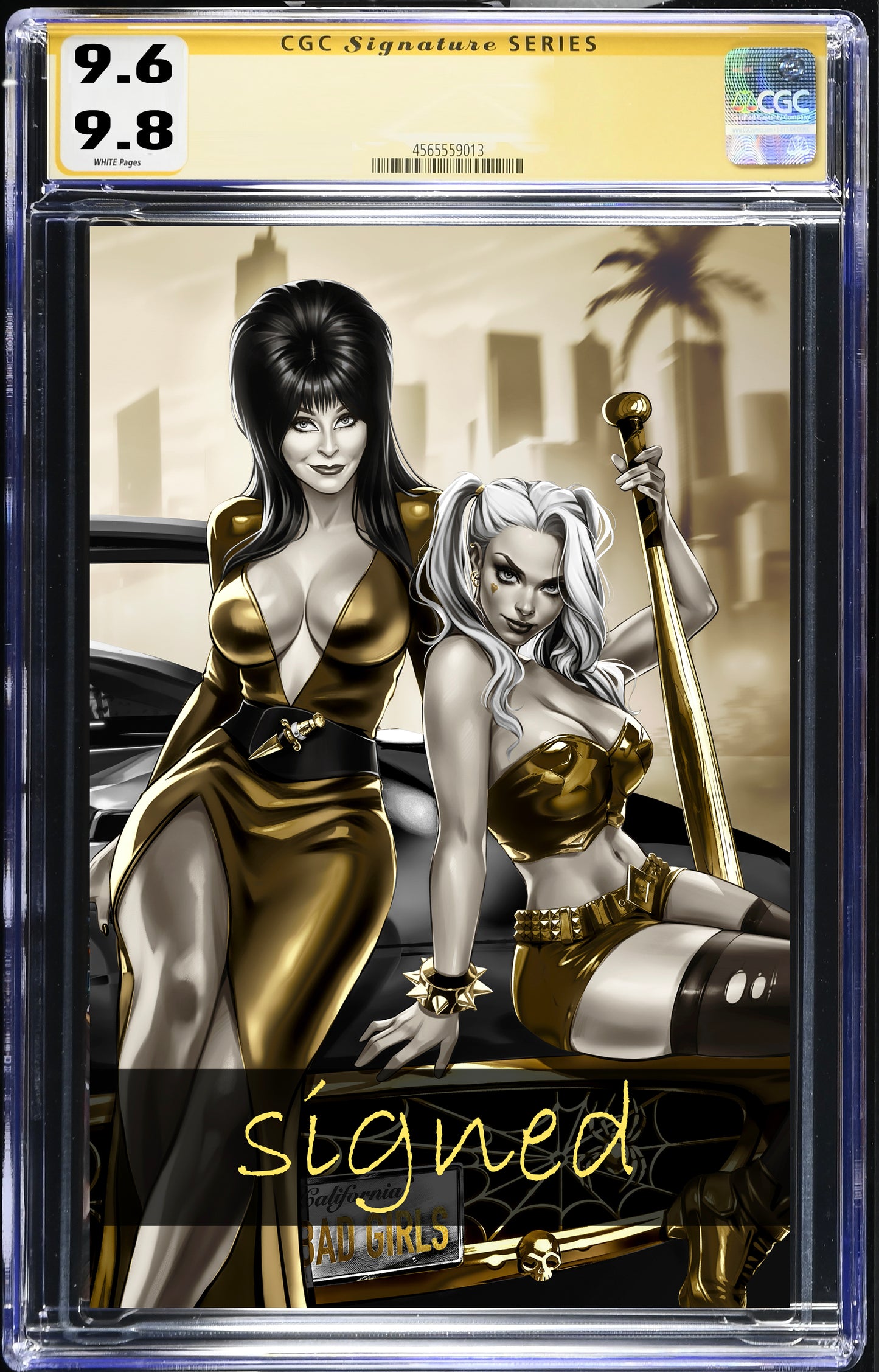 HARLEY QUINN X ELVIRA #1 - KATYA SINYUKHINA COVER B NYCC 2025 EXCLUSIVE - Preorder