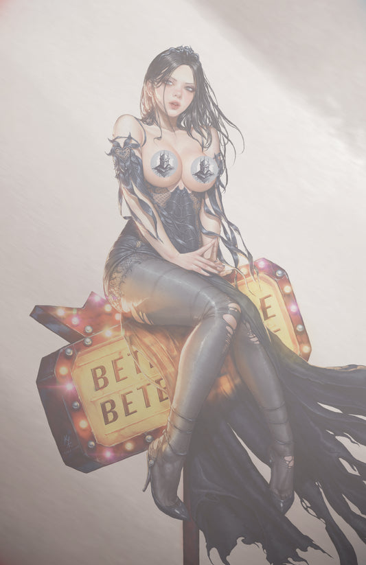 BEETLEJUICE KYUYONG EOM ART BOOK FOIL MEGACON 2025 EXCLUSIVE