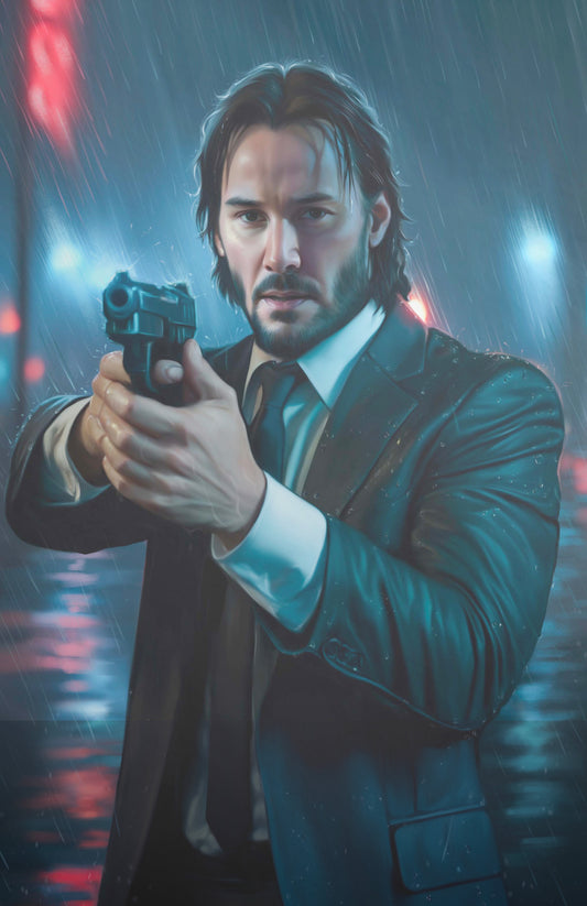 FAME: KEANU REEVES - ULYA STUZHUK FOIL VARIANT FANEXPO DALLAS 2025 EXCLUSIVE - PRESALE 05/30