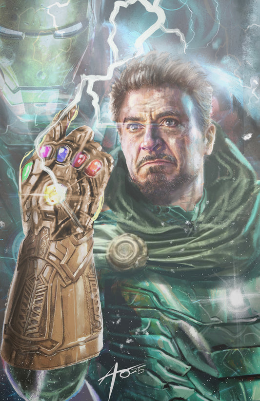 FAME: ROBERT DOWNEY JR - RUDY AO FOIL VARIANT FANEXPO DALLAS 2025 EXCLUSIVE - PRESALE 05/30
