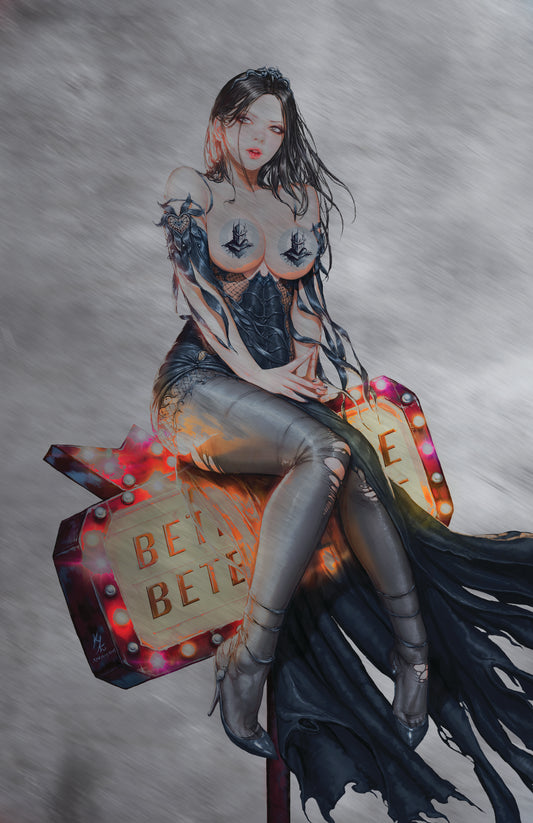 BEETLEJUICE KYUYONG EOM ART BOOK METAL MEGACON 2025 EXCLUSIVE
