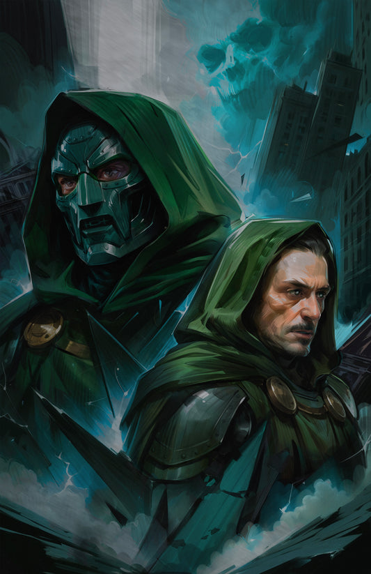 FAME: ROBERT DOWNEY JR - VIKTOR MILLER GAUSA METAL VARIANT TERRIFICON 2025 EXCLUSIVE