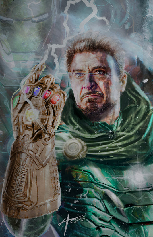 FAME: ROBERT DOWNEY JR - RUDY AO METAL VARIANT FANEXPO DALLAS 2025 EXCLUSIVE - PRESALE 05/30