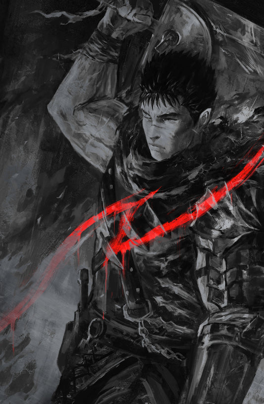 TRIBUTE KENTARO MIURA CREATOR OF BERSERK - SHIMHAQ COVER B METAL LTD 10 FANEXPO NEW ORLEANS EXCLUSIVE