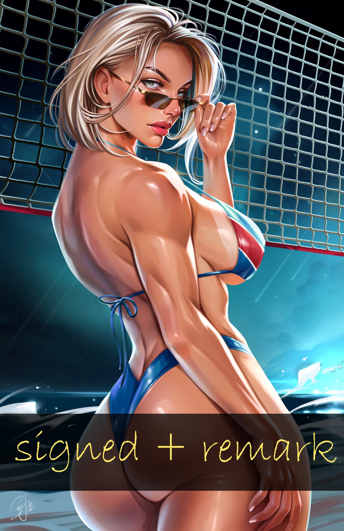 2025 STREET FIGHTER & FRIENDS SWIMSUIT SPECIAL #1 - KATYA SINYUKHINA COVER B NYCC 2025 EXCLUSIVE - Preorder