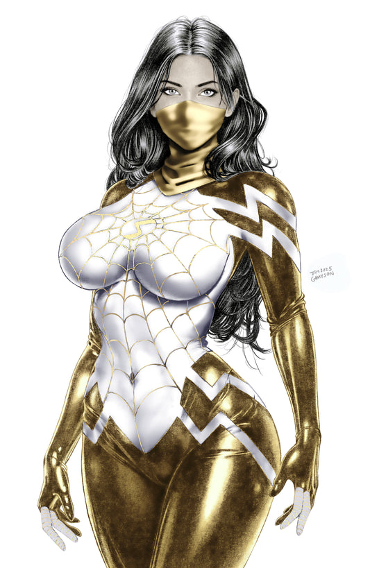 WAIFU CHRONICLES #1 - GHOST SPIDER COSPLAY - TIM GRAYSON COVER B LTD 100