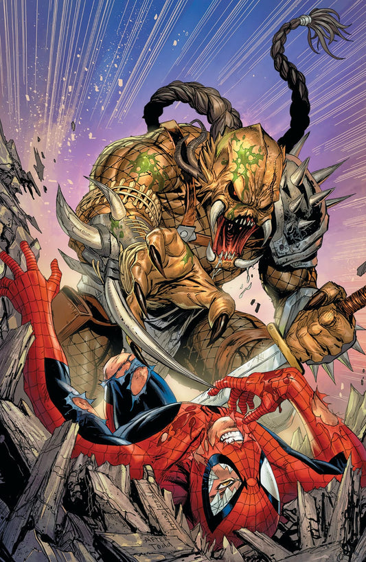 PREDATOR VS SPIDERMAN #1 - TYLER KIRKHAM VIRGIN VARIANT 2025 EXCLUSIVE COVER B