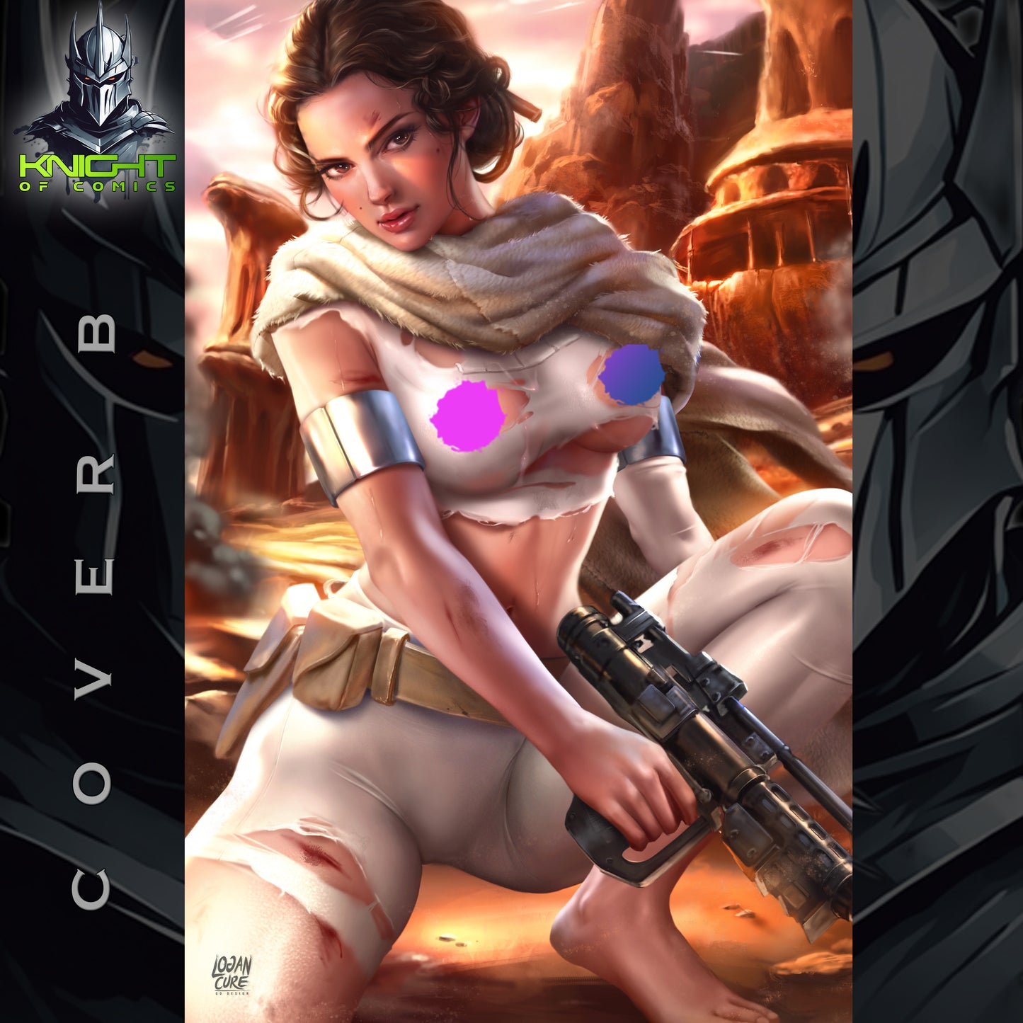 WAIFU CHRONICLES #1 - REBEL SITH COSPLAY by Logan Cure