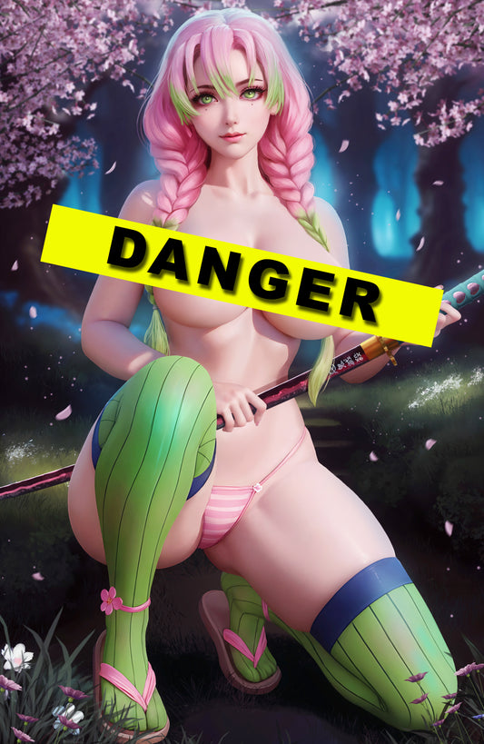 WAIFU CHRONICLES #1 - PINK SLAYER COSPLAY - by Danejo - PREORDER +(CRYSTAL CLEAR BOARD)