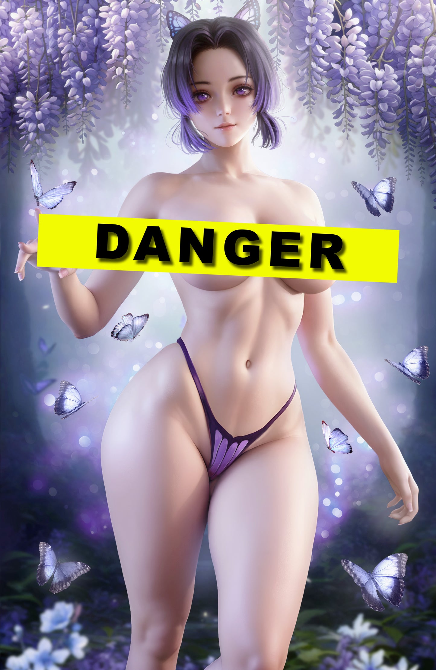 WAIFU CHRONICLES #1 - PURPLE SLAYER COSPLAY - METAL - by Danejo - Preorder