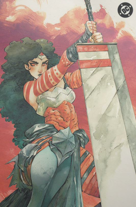 ABSOLUTE WONDER WOMAN #23 - CHUMA HILL FOIL VARIANT KNIGHT OF COMICS EXCLUSIVE LTD 1000 - Presale