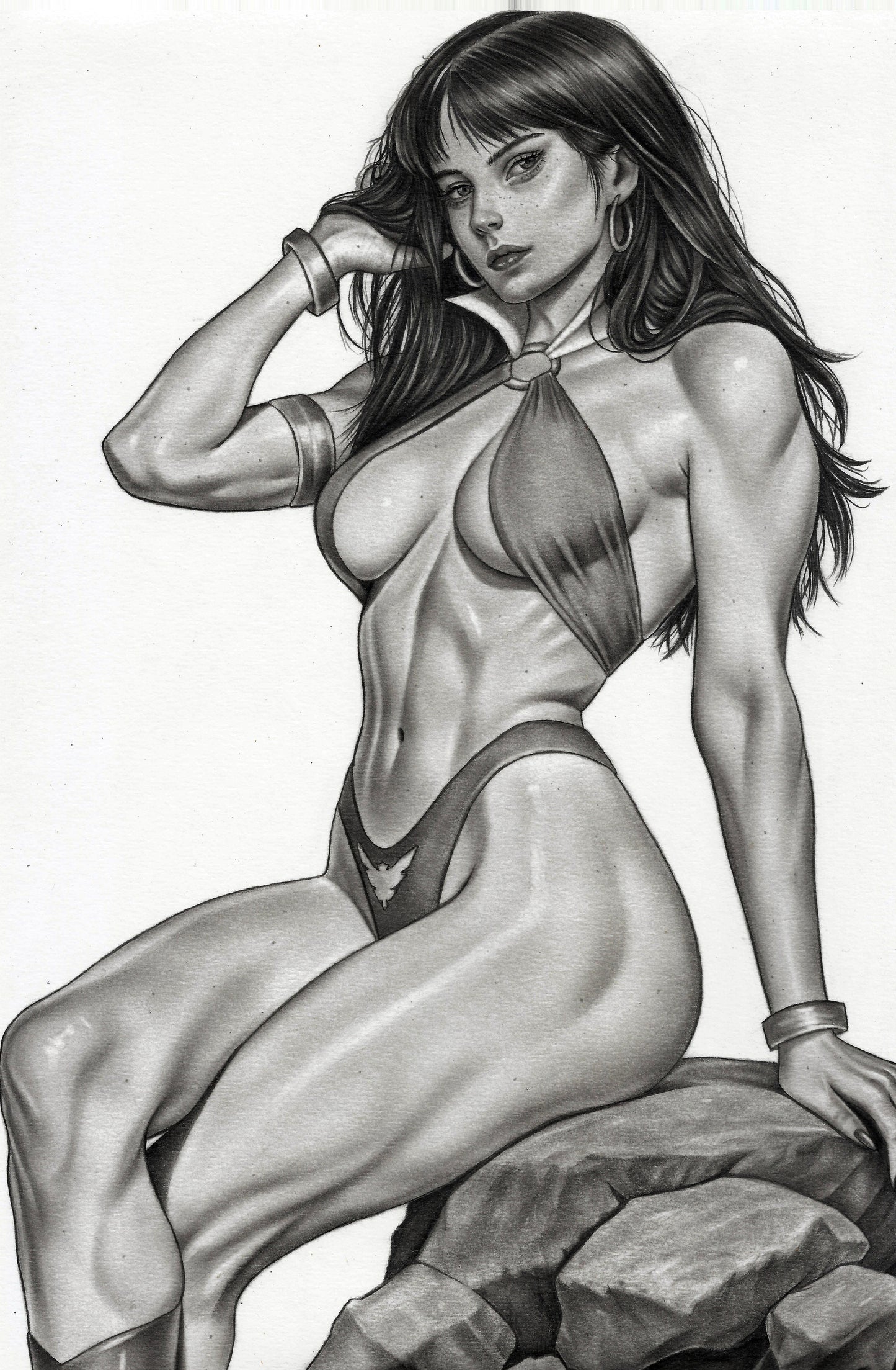 VAMPIRELLA ARMAGEDDON #12 - ALAN BORGES COVER B SKETCH VARIANT KNIGHT OF COMICS SDCC 2026 EXCLUSIVE LTD 200 - Preorder