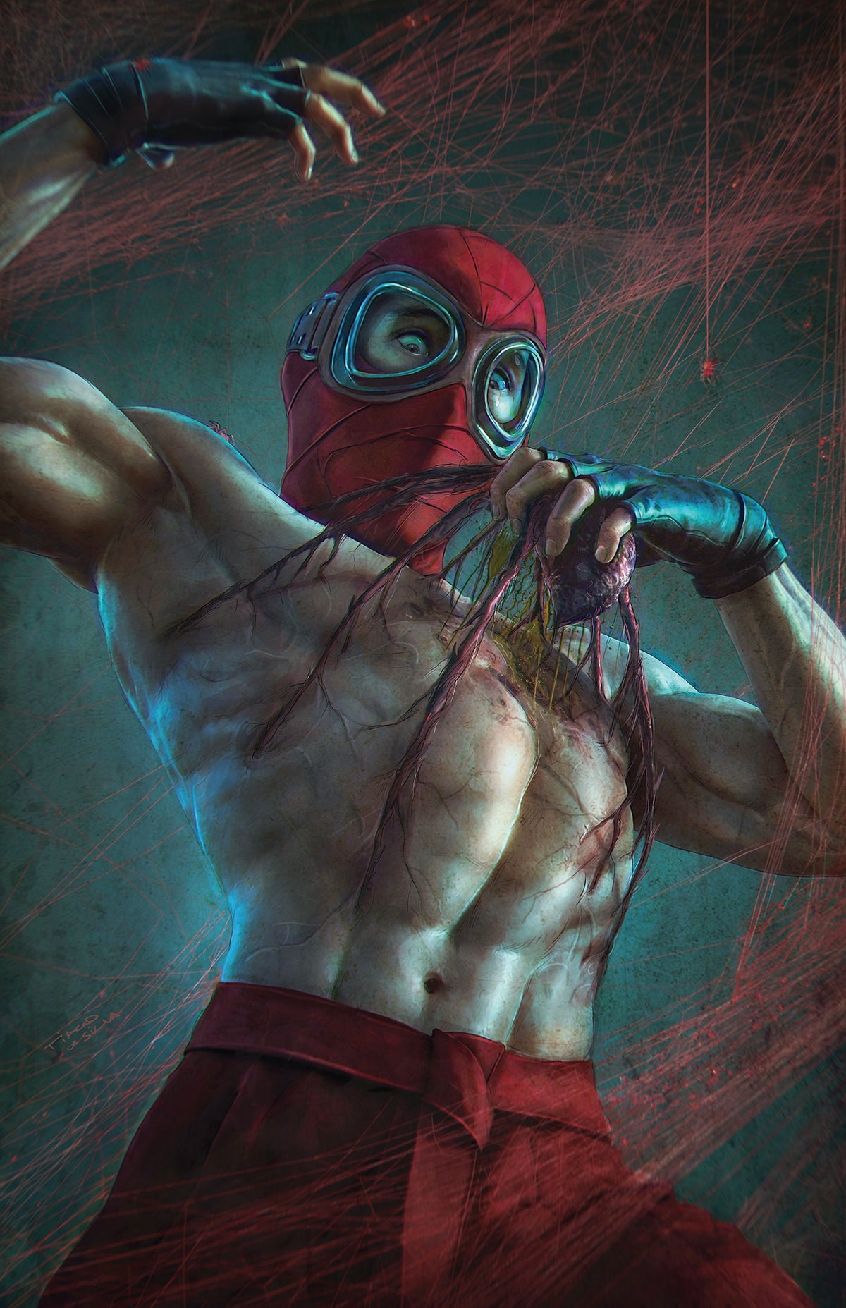 MIDNIGHT SPIDER-MAN #1 - TIAGO DA SILVA VIRGIN VARIANT KNIGHT OF COMICS NYCC 2026 EXCLUSIVE LTD 1000 - Preorder